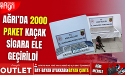 Ağrı'da 2000 paket Gümrük Kaçağı Sigara ele geçirildi