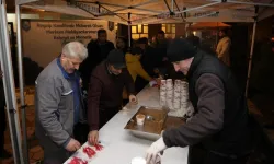 Bursaİnegöl'de helva geleneği Regaip Kandilinde de devam etti