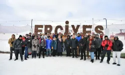 Kayseri Erciyes'e Büyükkılıç'tan ziyaret