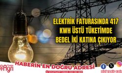 Elektrik Faturasında Yeni Devir ! 417 kWh Üstü Tüketimde Bedel İki Katına Çıkıyor