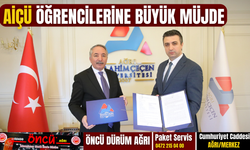 AİÇÜ Öğrencilerine Büyük Müjde