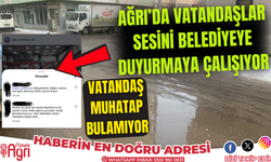 Ağrı Vatandaşları Belediyeden Hizmet Bekliyor, Muhatap Bulamıyor