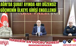 Ağrı'da şubat ayında 481 düzensiz göçmenin ülkeye girişi engellendi