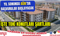 Ağrı TOKİ başvuru şartları