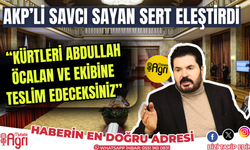 Savcı Sayan ‘Kürtleri Abdullah Öcalan’a teslim etmeye karşıyız’