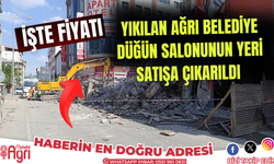 Ağrı Belediyesi, Eski Sinema Arsasını Satışa Çıkarttı