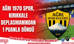 Ağrı 1970 Spor, Kırıkkale Deplasmanından 1 Puanla Döndü