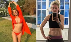 61 yaşında dip diri vücuduyla dikkat çekiyor!