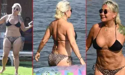 Yonca Evcimik bikinili pozlarıyla sosyal medyayı salladı