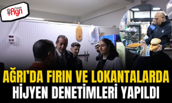 Ağrı’da Fırın ve Lokantalarda Hijyen Denetimleri Yapıldı