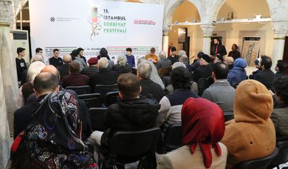 15. İstanbul Edebiyat Festivali "Filistin" teması ile başladı