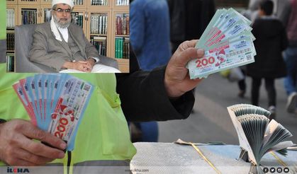 Molla Kaya: Kirli suyla temizlik yapılamadığı gibi haram parayla hayırlı işler yapılamaz