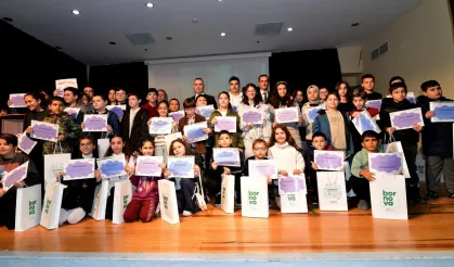 Bornova’da genç kaşifler sertifikalarını aldı