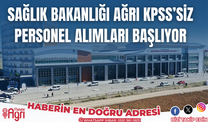 Sağlık Bakanlığı ağrı 2.etap personel alımı ne zaman başlıyor?