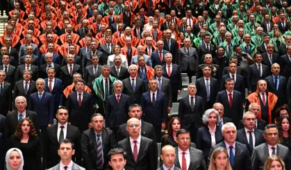 Yeni adli yıl törenle açıldı: Adalet, devletimizin temeli