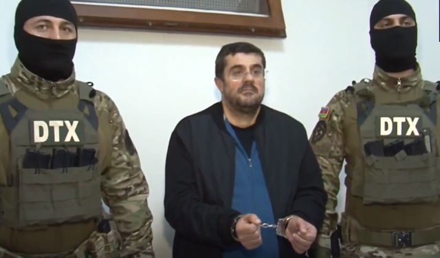 Azerbaycan'dan, Karabağ'da yakalanan Harutyunyan hakkında açıklama