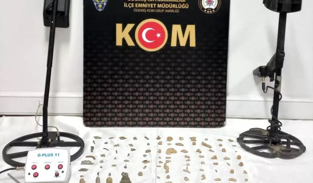 İzmir'de tarihi eser operasyonu 