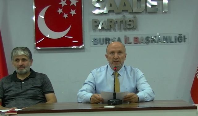 Saadet Partisi Bursa'dan BESAŞ zammına tepki