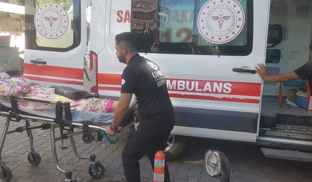 Adıyaman'da depremde panikleyerek baygınlık geçirdi