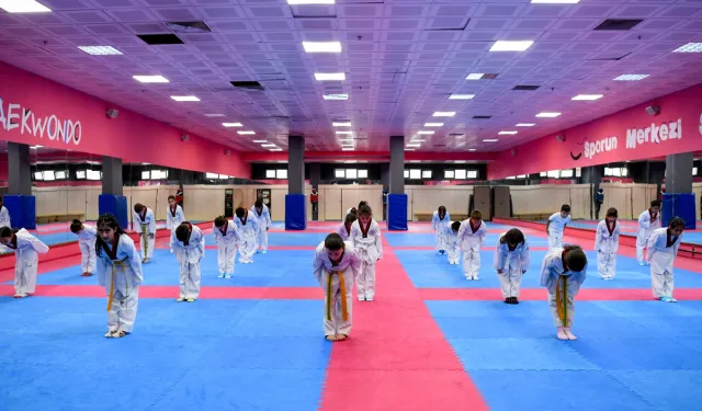 Sporun merkezi Selçuklu’da kış spor okulları başladı