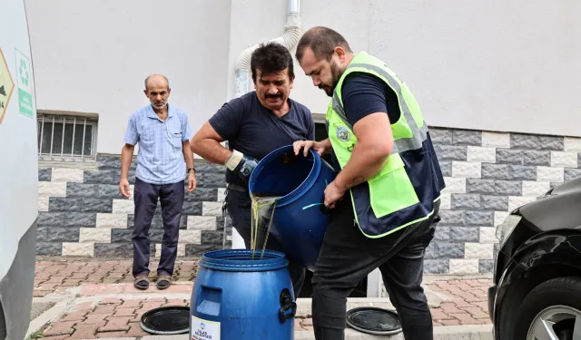 Talas'ta atık yağlar ekonomiye dönüşüyor