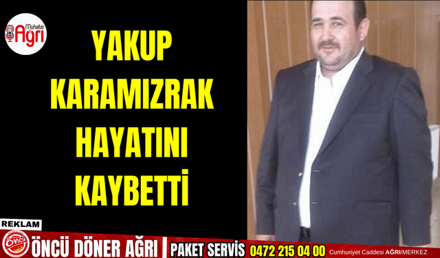Karamızrak ailesi'nin acı kaybı