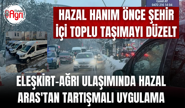 Hazal arastan tepki çeken uygulama!