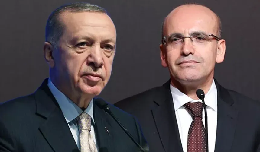 Erdoğan, Mehmet Şimşek'le bir araya geldi