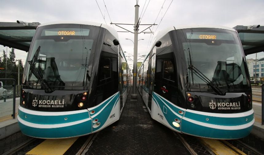 Kocaeli'den 10 yeni tramvay aracı alacak