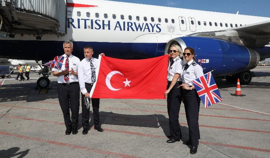 Sabiha Gökçen'den British Airways Londra uçuşlarına başladı