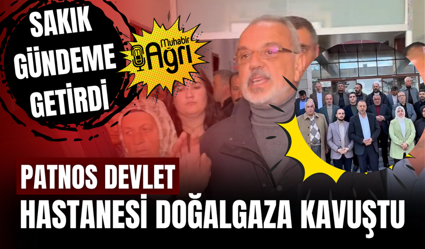 Ağrı Patnos Devlet Hastanesi’ndeki Doğalgaz Tartışmasına AK Parti patnos ilçe başkanlığından Açıklama