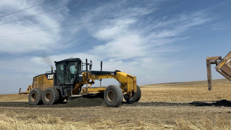 Agri Da Koy Yollari Yenilendi 3