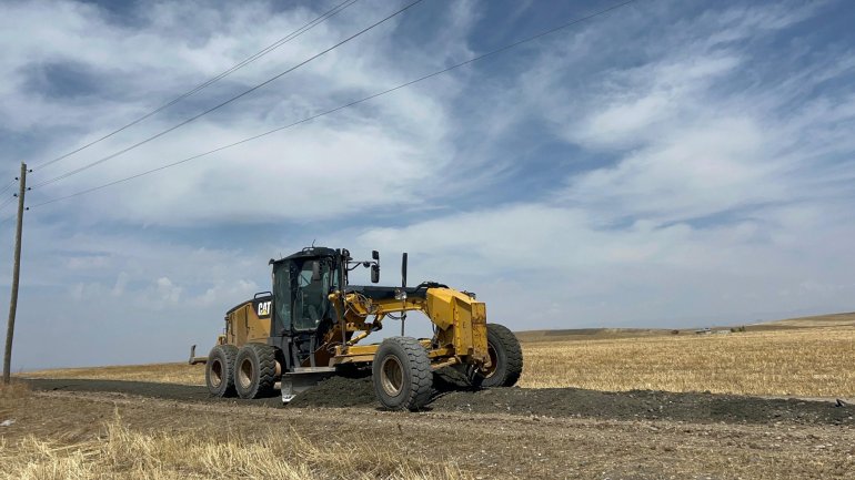 Agri Da Koy Yollari Yenilendi 5